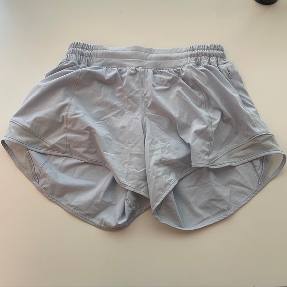 Pastel Blue Lululemon Running Shorts, Size 6 - Picture 1 of 5